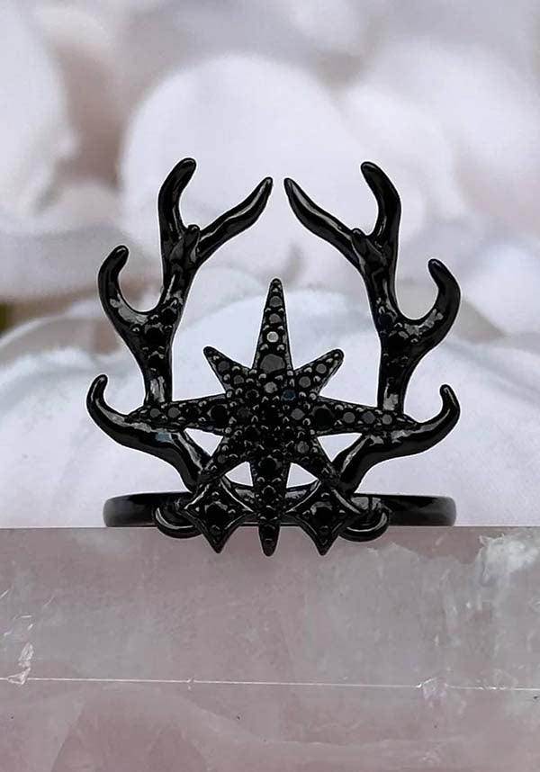 Guide Me Home Antler And Star | ETERNITY RING*
