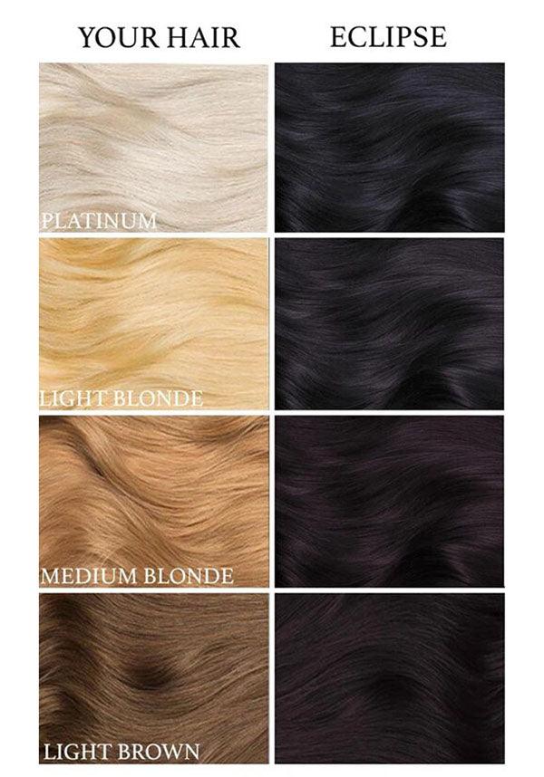 Eclipse Black | HAIR DYE - Beserk - all, black, clickfrenzy15-2023, cosmetics, discountapp, dye, fp, goth, hair, hair black, hair colour, hair dye, hair dyes, labelvegan, luna tides, lunar tides, vegan