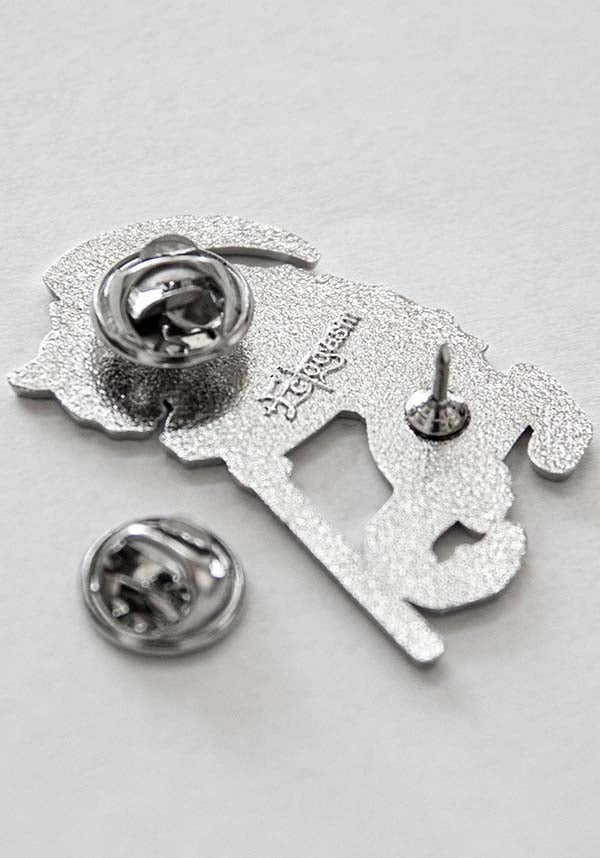 Grim Reaper Skeleton Cat | ENAMEL PIN*