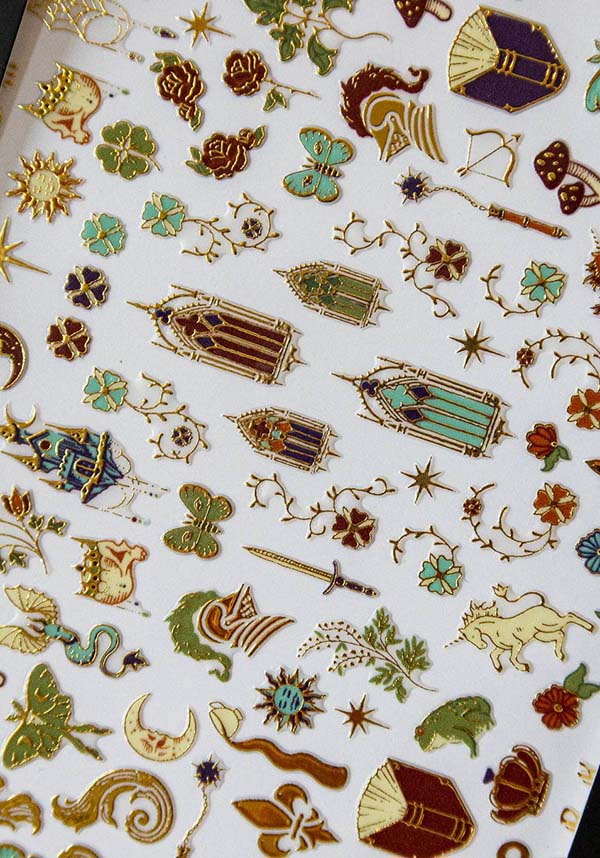 Illuminated Medieval | NAIL STICKERS