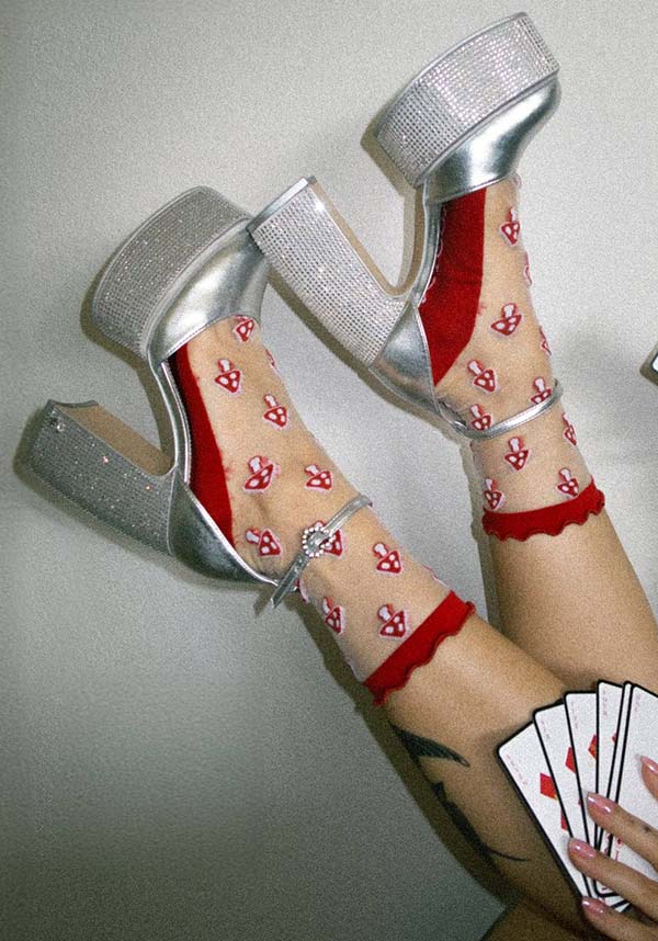 Sheer Mushroom | SOCKS