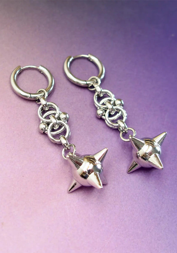 Morning Star | STEEL EARRINGS
