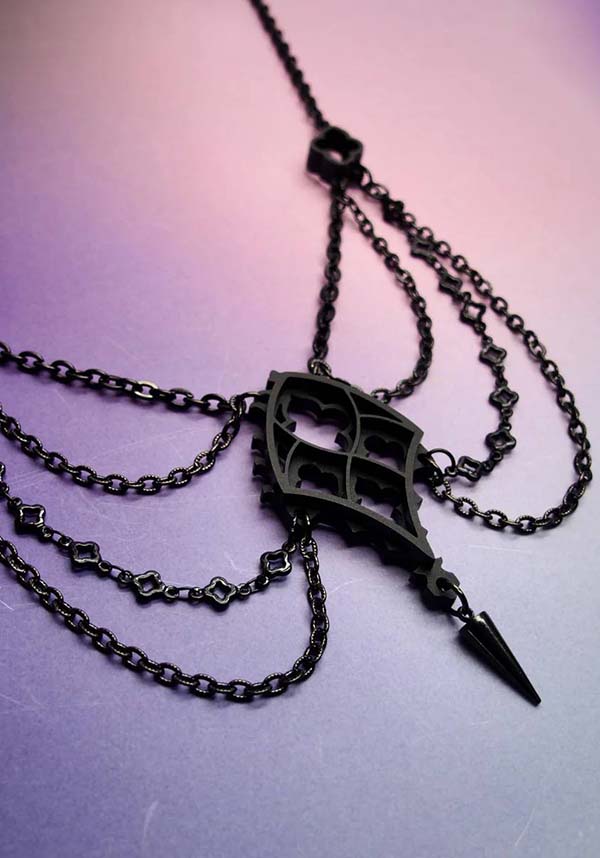 Shadow Sanctum | LAYERED CHAIN NECKLACE*