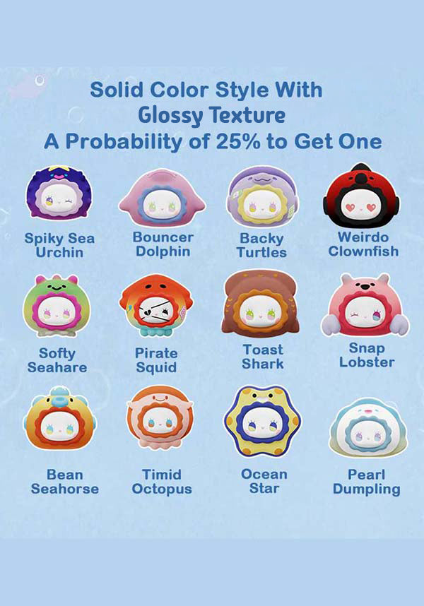 Emma Ocean Bubble Beans | BLIND BOX