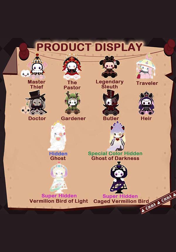 Blind Boxes Emma Secret Forest Frostveil - Back View