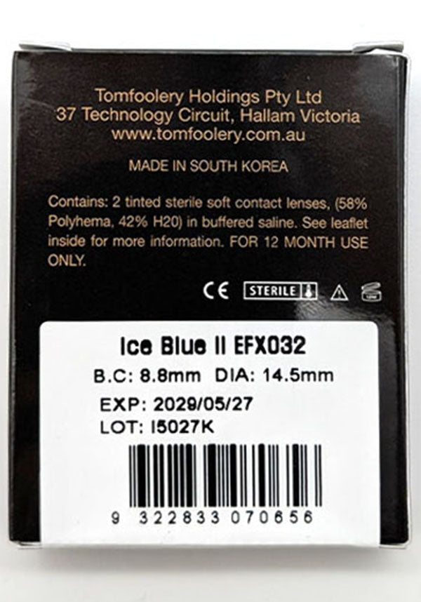Ice Blue II | COSTUME CONTACT LENSES