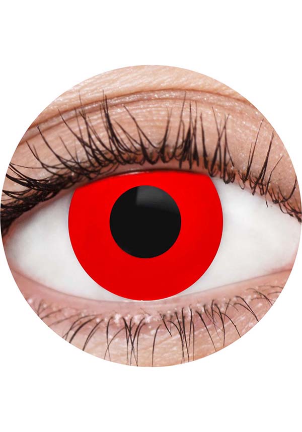 Red Devil I | COSTUME CONTACT LENSES