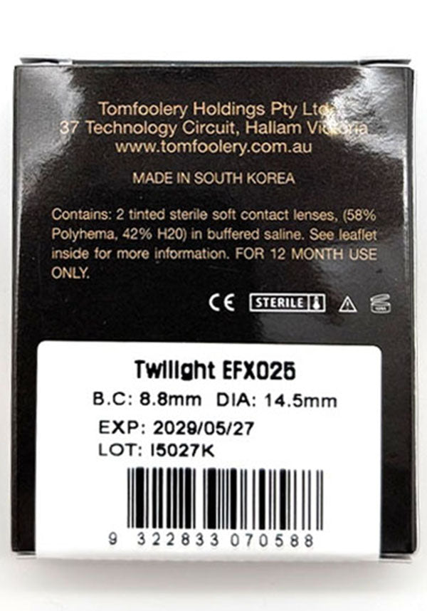 Twilight | COSTUME CONTACT LENSES