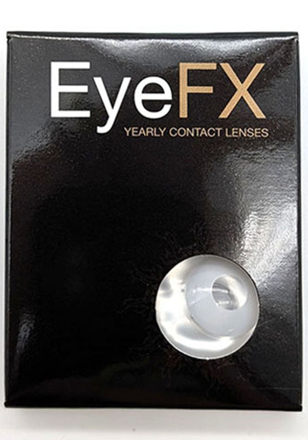 White Deranged I | COSTUME CONTACT LENSES