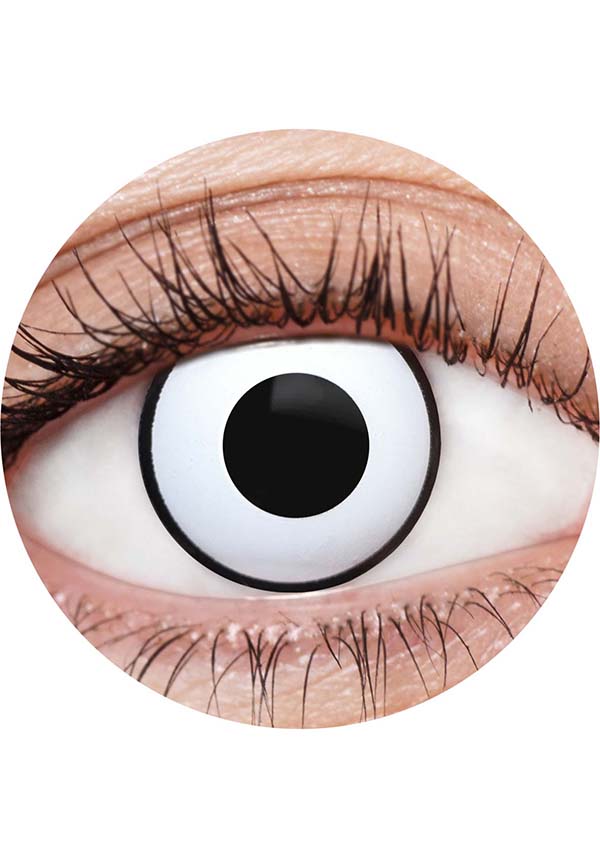 White Manson II | COSTUME CONTACT LENSES