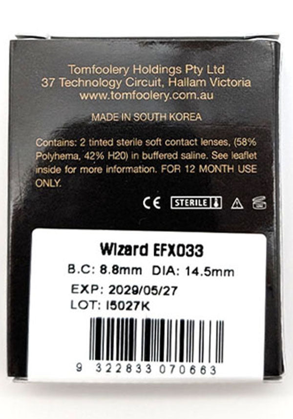 Wizard | COSTUME CONTACT LENSES