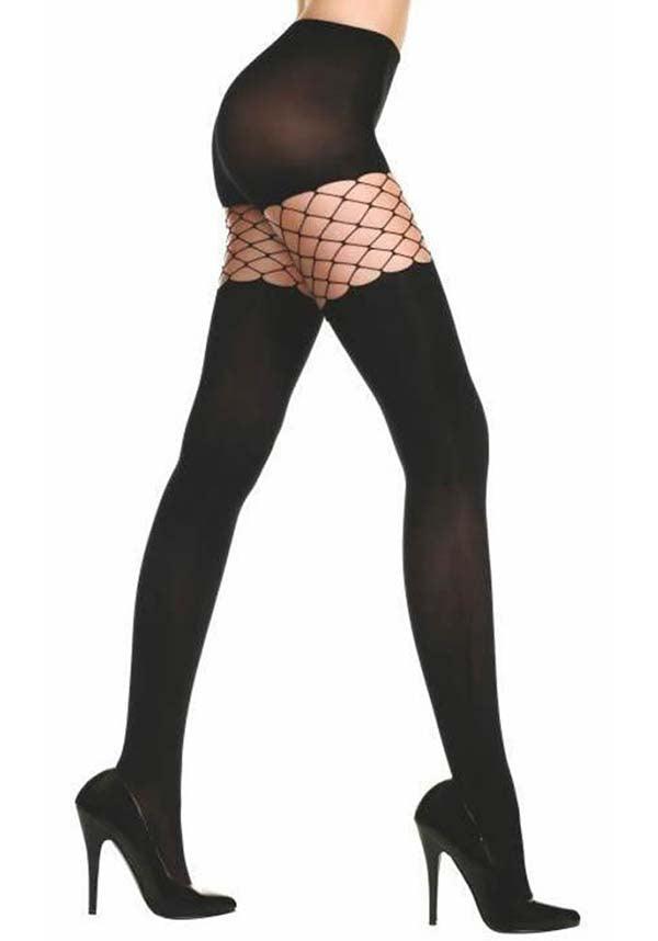Fence Net Top | TIGHTS - Beserk - all, all clothing, black, bravenkrazy, clickfrenzy15-2023, cosplay, cpgstinc, derby hosiery, discountapp, fish net, fishnet, fp, hosiery, hosiery and socks, ladies, ladies clothing, music legs, net, repriced110522, roller derby, stockings, tights, winter, winter clothing
