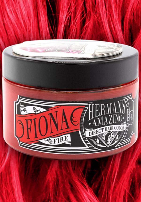 Fiona Fire | HAIR COLOUR - Beserk - all, bright, bright red, clickfrenzy15-2023, colour:red, cosmetics, discountapp, dye, fp, hair, hair color, hair colour, hair colours, hair dye, hair dyes, hair red, herman, hermans, hermans colour, hermans hair colour, labelvegan, rainbow, rainbow hair, red, steampunk, vegan
