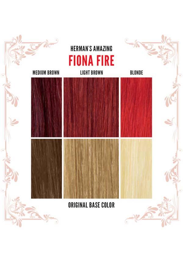 Fiona Fire | HAIR COLOUR - Beserk - all, bright, bright red, clickfrenzy15-2023, colour:red, cosmetics, discountapp, dye, fp, hair, hair color, hair colour, hair colours, hair dye, hair dyes, hair red, herman, hermans, hermans colour, hermans hair colour, labelvegan, rainbow, rainbow hair, red, steampunk, vegan