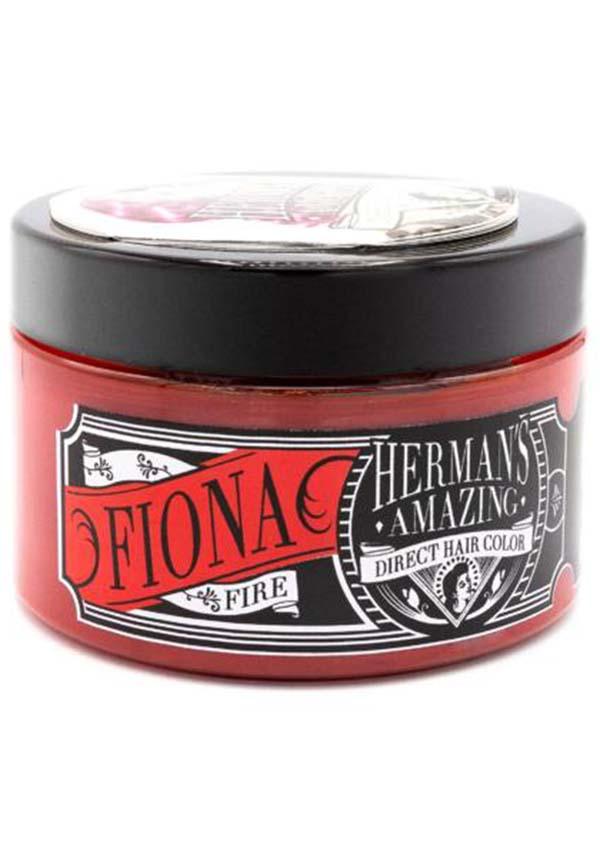 Fiona Fire | HAIR COLOUR - Beserk - all, bright, bright red, clickfrenzy15-2023, colour:red, cosmetics, discountapp, dye, fp, hair, hair color, hair colour, hair colours, hair dye, hair dyes, hair red, herman, hermans, hermans colour, hermans hair colour, labelvegan, rainbow, rainbow hair, red, steampunk, vegan