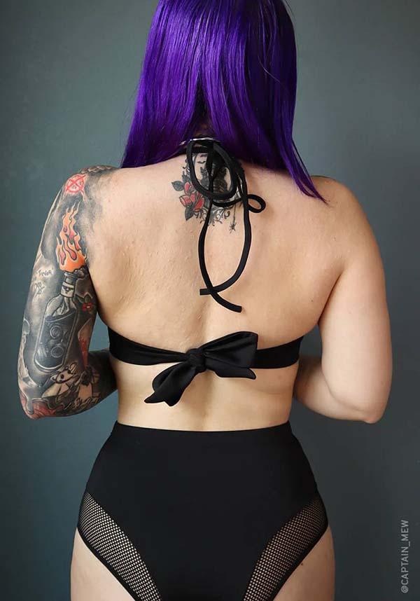 Blood Lust | BIKINI TOP - Beserk - all, all clothing, all ladies clothing, bat wing, bat wings, bathers, batwing, batwings, bikini, black, buckle, buckles, clickfrenzy15-2023, clothing, coven, dec22, discountapp, exclusive, FI5926689, fp, googleshopping, goth, gothic, labelexclusive, ladies clothing, plus size, R011222, swim suit, swim wear, swimmers, swimsuit, swimwear, togs, top, witchy