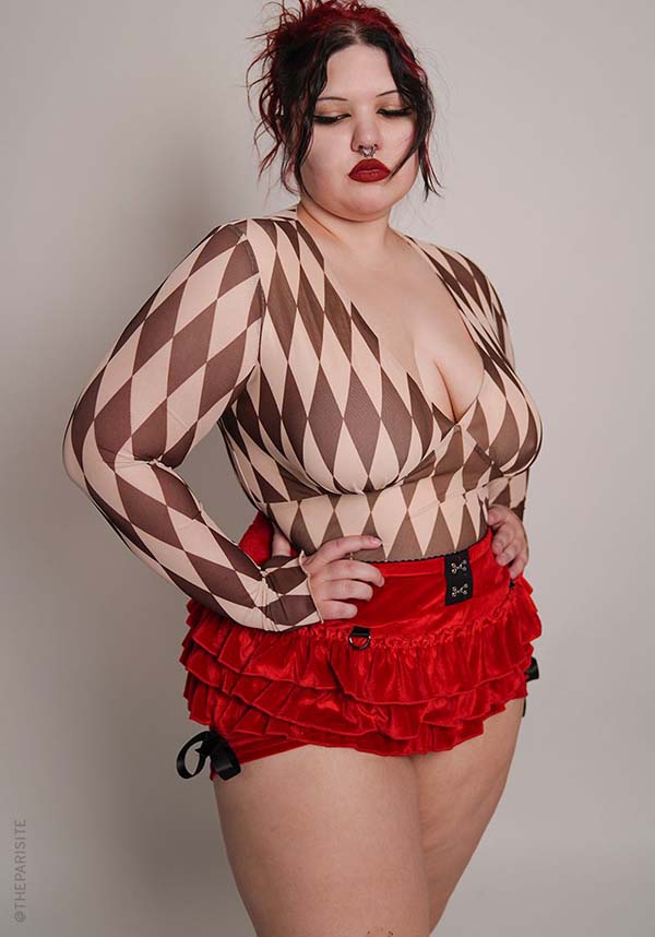 Harlequin | V-NECK TOP*