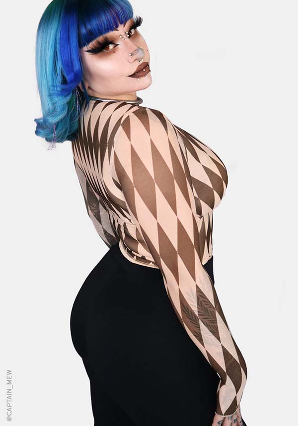 Harlequin | V-NECK TOP*