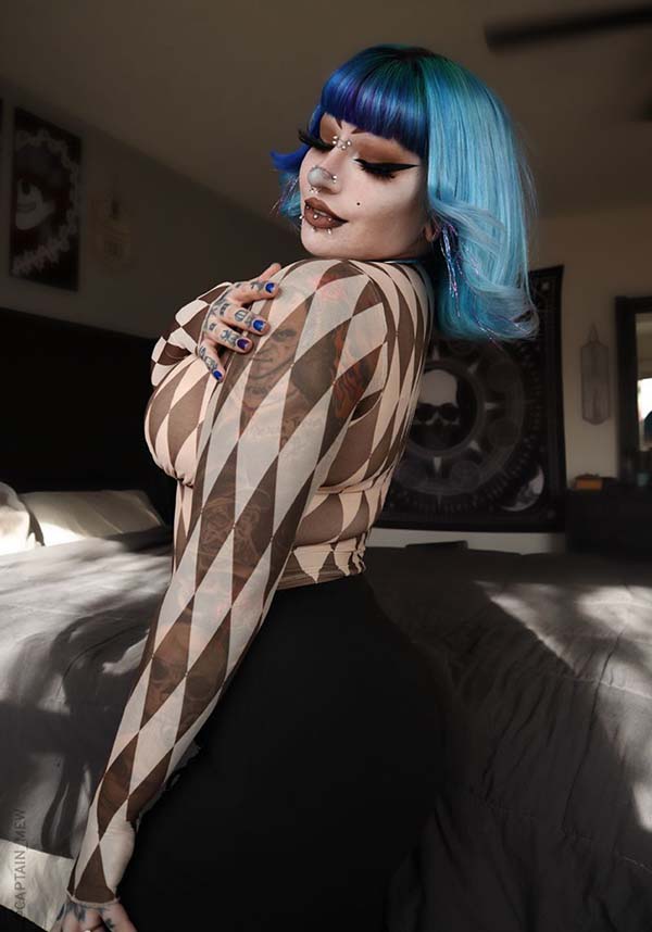 Harlequin | V-NECK TOP*