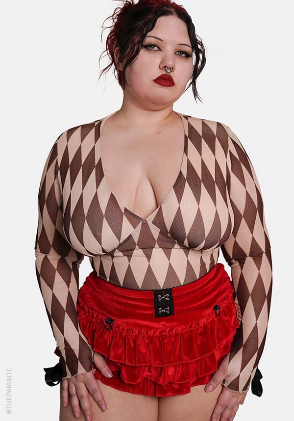 Harlequin | V-NECK TOP*