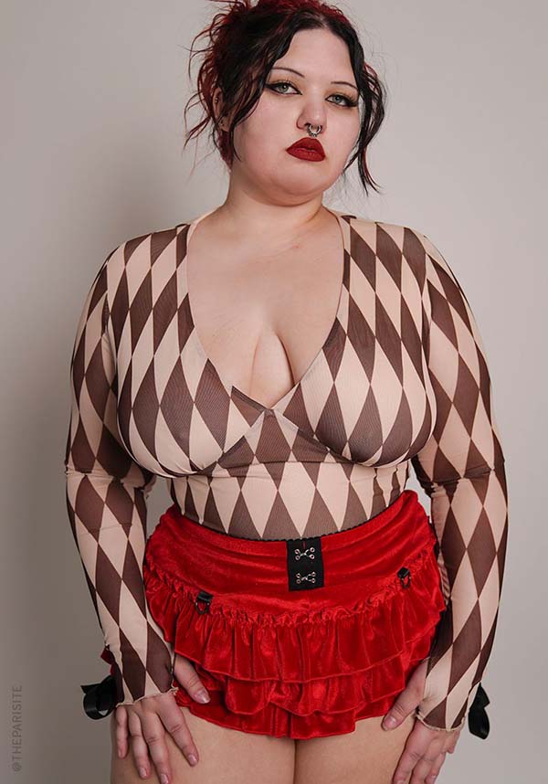 Harlequin | V-NECK TOP*