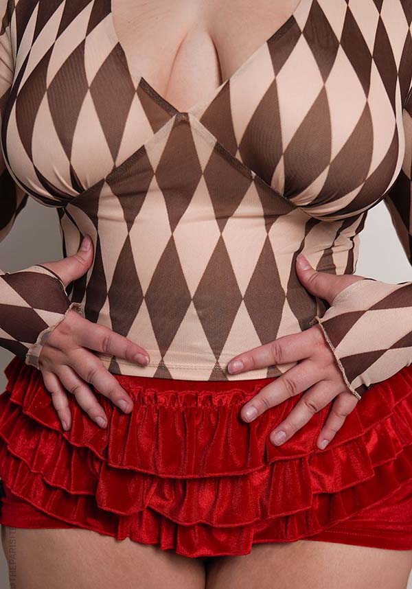 Harlequin | V-NECK TOP*