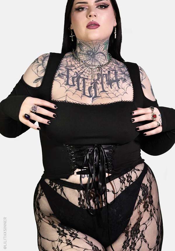 Minerva | COLD SHOULDER TOP*