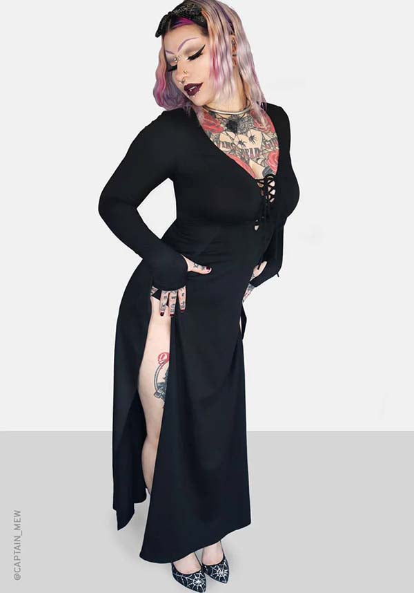 Morticia | MAXI DRESS*
