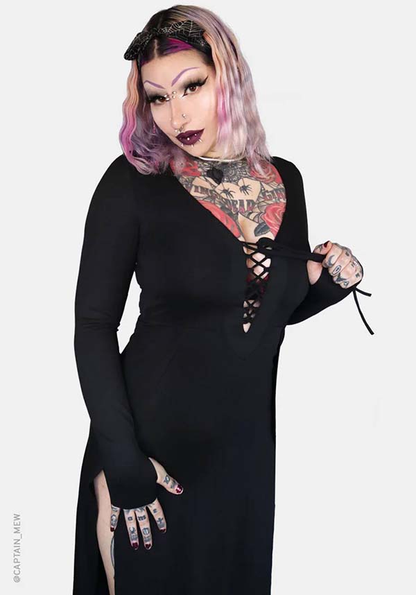 Morticia | MAXI DRESS*