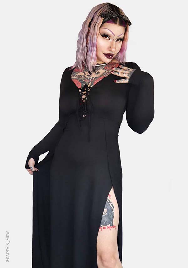 Morticia | MAXI DRESS*