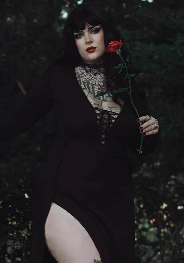 Morticia | MAXI DRESS*