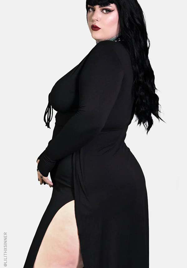 Morticia | MAXI DRESS*