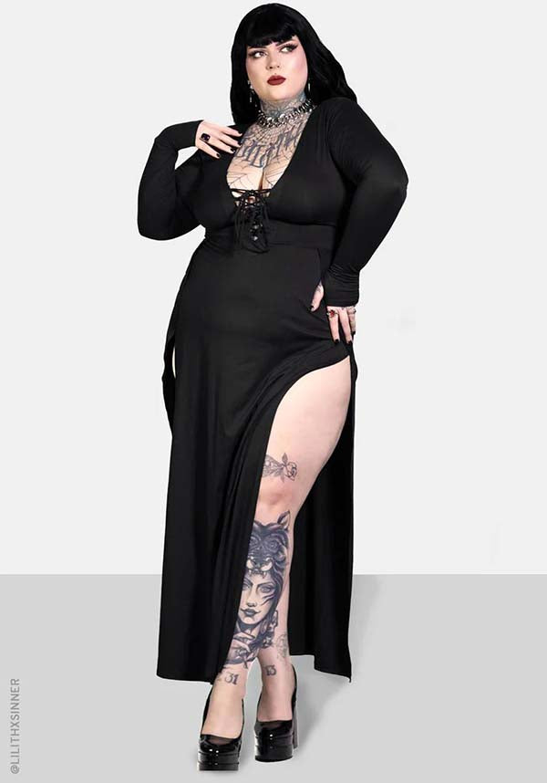 Morticia | MAXI DRESS*