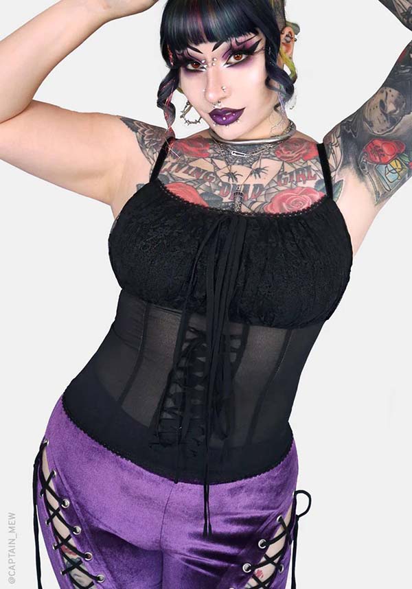 Obsidian Calpurnia | CAMI TOP*