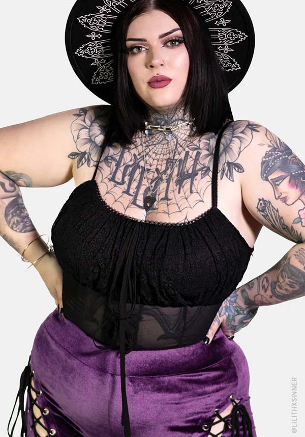 Obsidian Calpurnia | CAMI TOP*