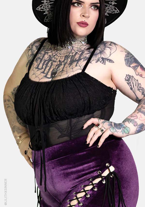 Obsidian Calpurnia | CAMI TOP*