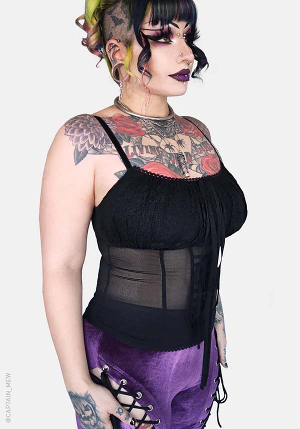 Obsidian Calpurnia | CAMI TOP*