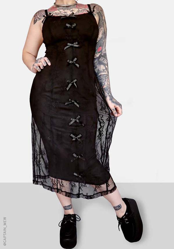 Obsidian Valentina | MIDI DRESS