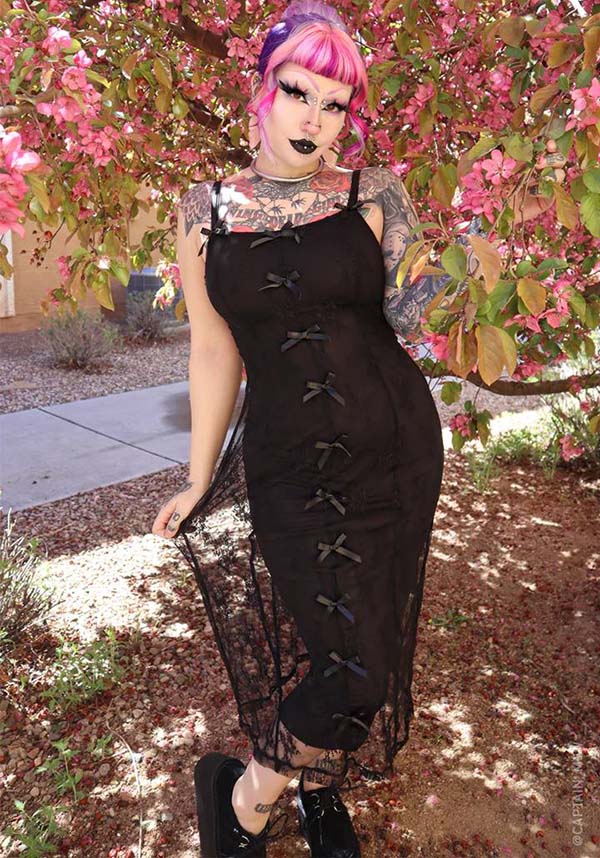 Obsidian Valentina | MIDI DRESS