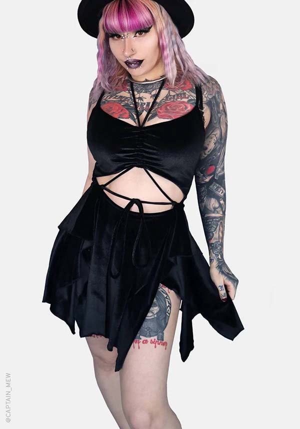 black sabbath dress BLACK SABBATH MIDI DRESS