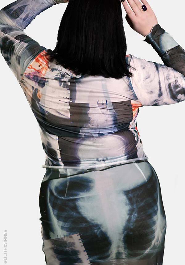 Skeletal | LONG SLEEVE TOP*