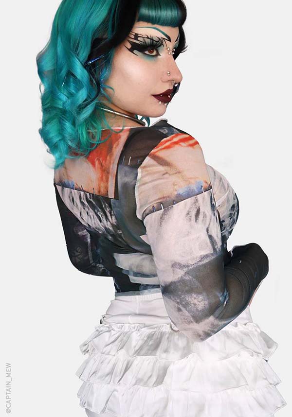 Skeletal | LONG SLEEVE TOP*