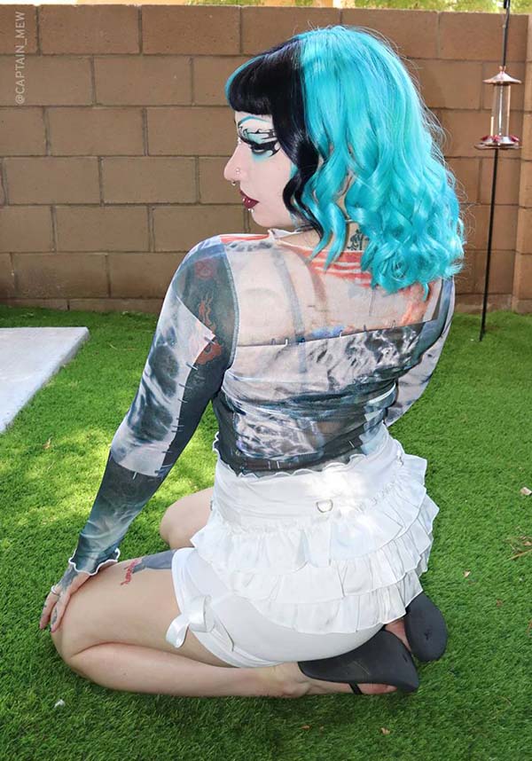 Skeletal | LONG SLEEVE TOP*