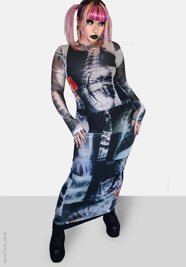 Skeletal | MAXI DRESS*