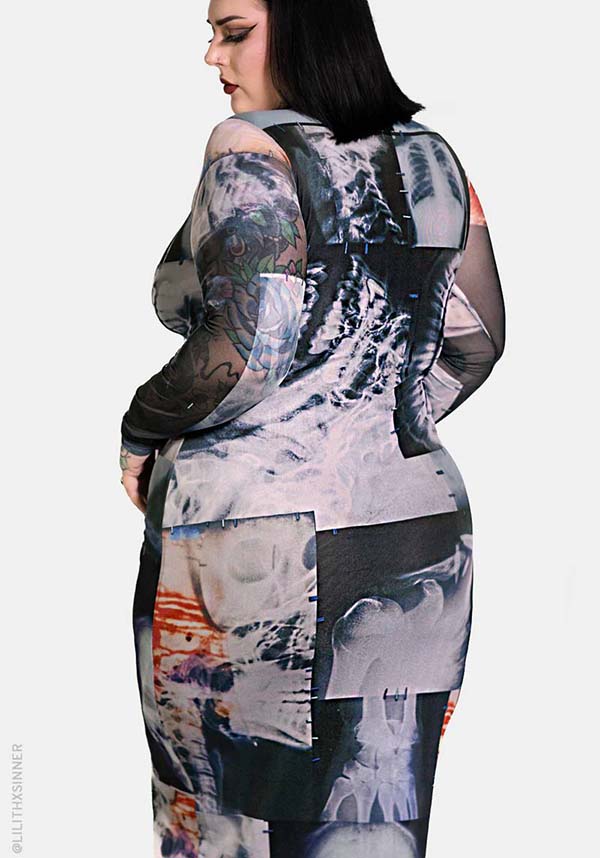 Skeletal | MAXI DRESS*