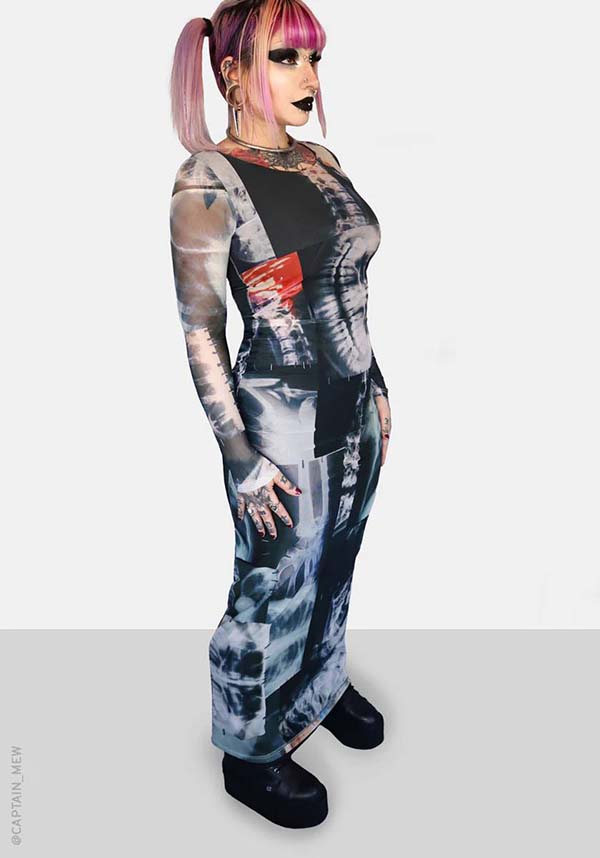 Skeletal | MAXI DRESS*