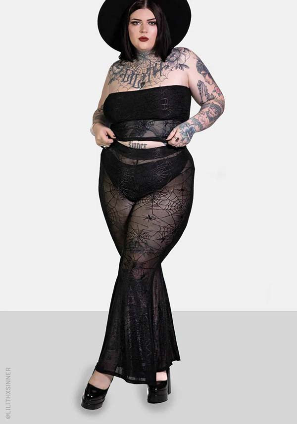 Spinnerette | FLARE PANTS*