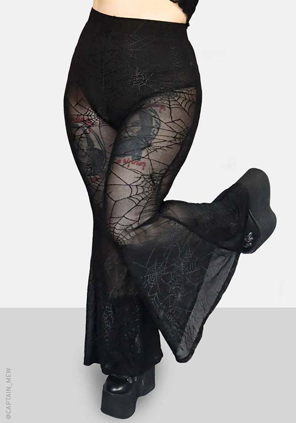 Spinnerette | FLARE PANTS*