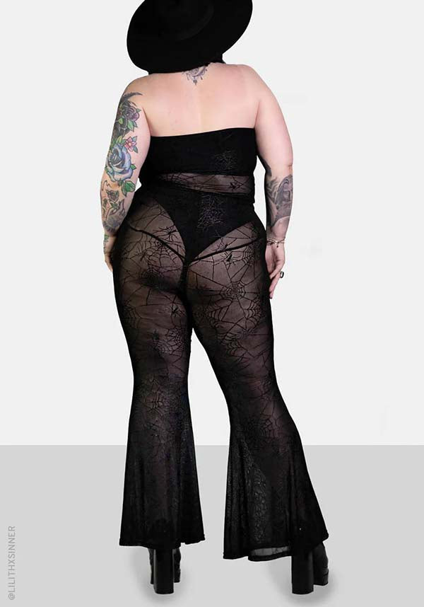 Spinnerette | FLARE PANTS*