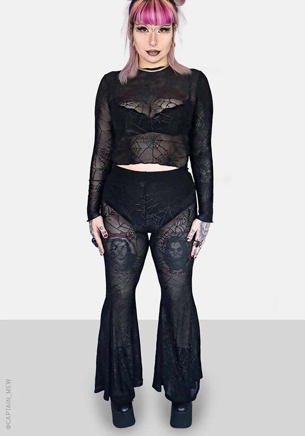 Spinnerette | FLARE PANTS*